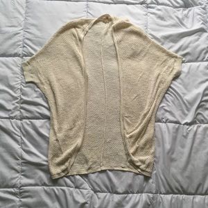 Cream Mossimo Knitted Cardigan Size L